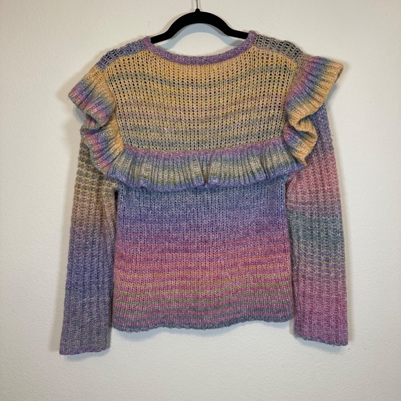 LOVE SHACK FANCY - Yumi Ruffle Pullover - Picture 3 of 6